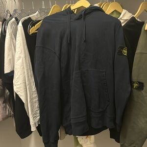 Stone island navy hoodie sz XL